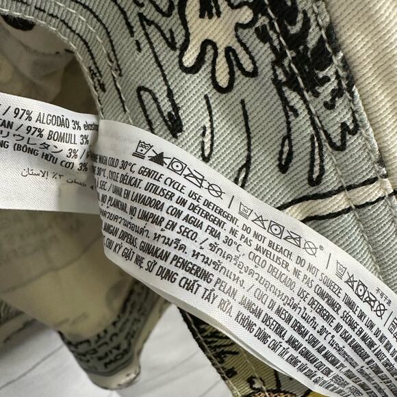 Disney Parks Vintage Mickey Comic Adult size XL Oversized Denim Jean Jacket NEW - Picture 12 of 15